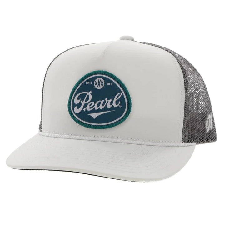 HOOEY "PEARL" WHITE/GREY CAP