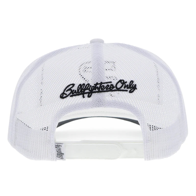 HOOEY "BFO" WHITE CAP BLACK "B" LOGO