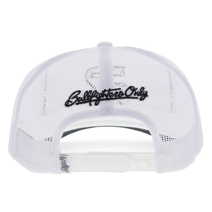 HOOEY "BFO" WHITE CAP BLACK "B" LOGO