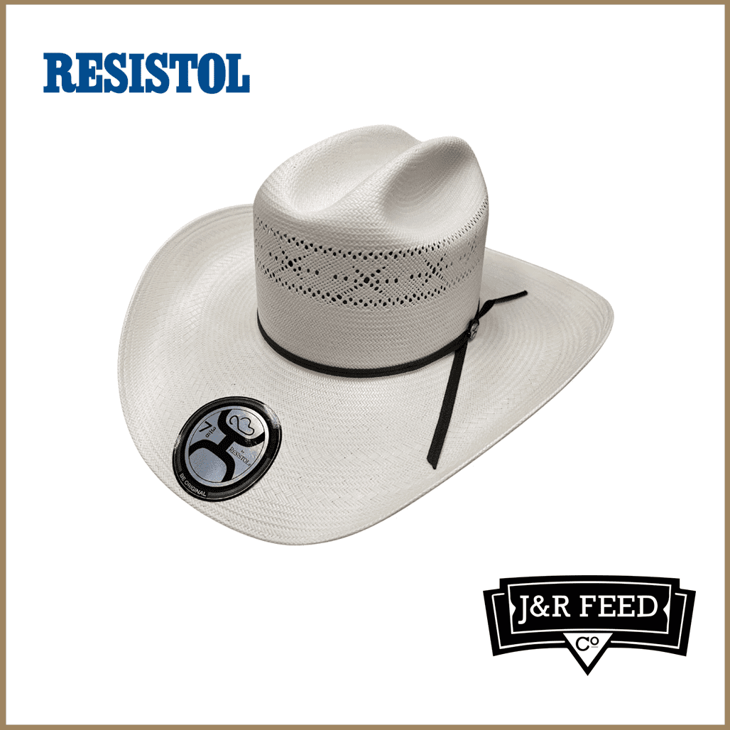 RESISTOL HOOEY BARBED WIRE STRAW HAT - J&R Tack & Feed CO