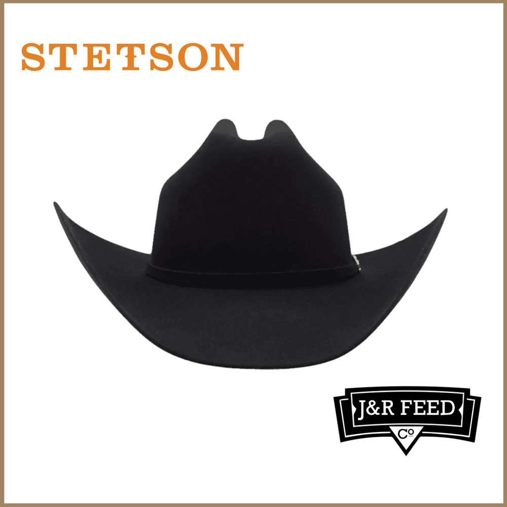 STETSON PARADISE BLACK FELT HAT - J&R Tack & Feed CO