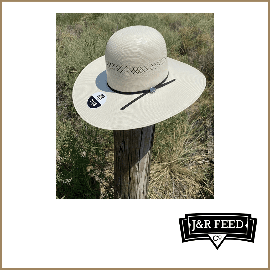 J&R ROYAL FLUSH STRAW HAT - J&R Tack & Feed CO
