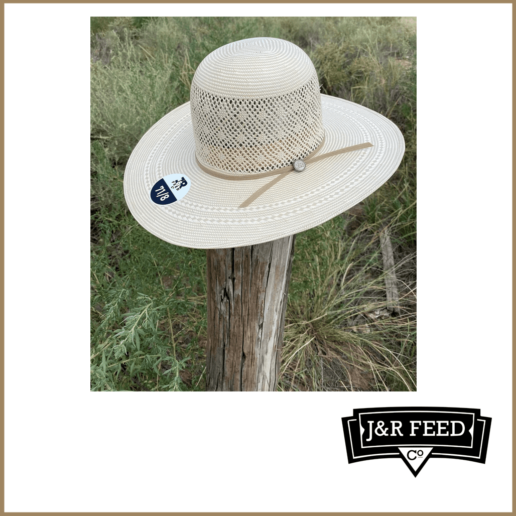 J&R SHARP SHOOTER STRAW HAT - J&R Tack & Feed CO