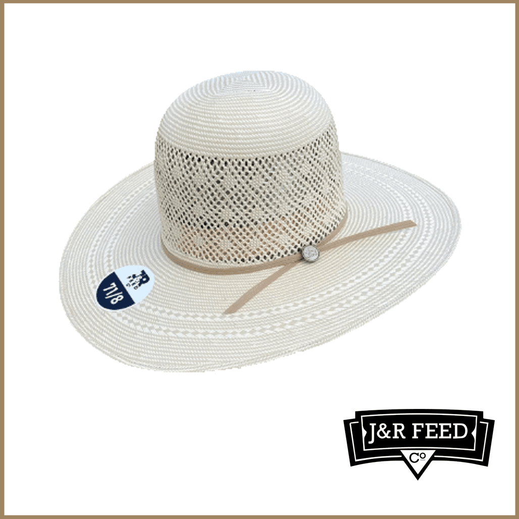 J&R SHARP SHOOTER STRAW HAT - J&R Tack & Feed CO