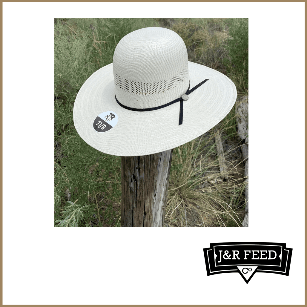 J&R EASY MONEY STRAW HAT - J&R Tack & Feed CO