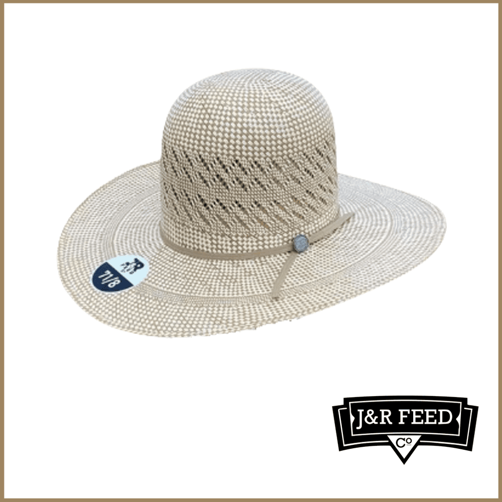 J&R RUSTIC STRAW HAT - J&R Tack & Feed CO