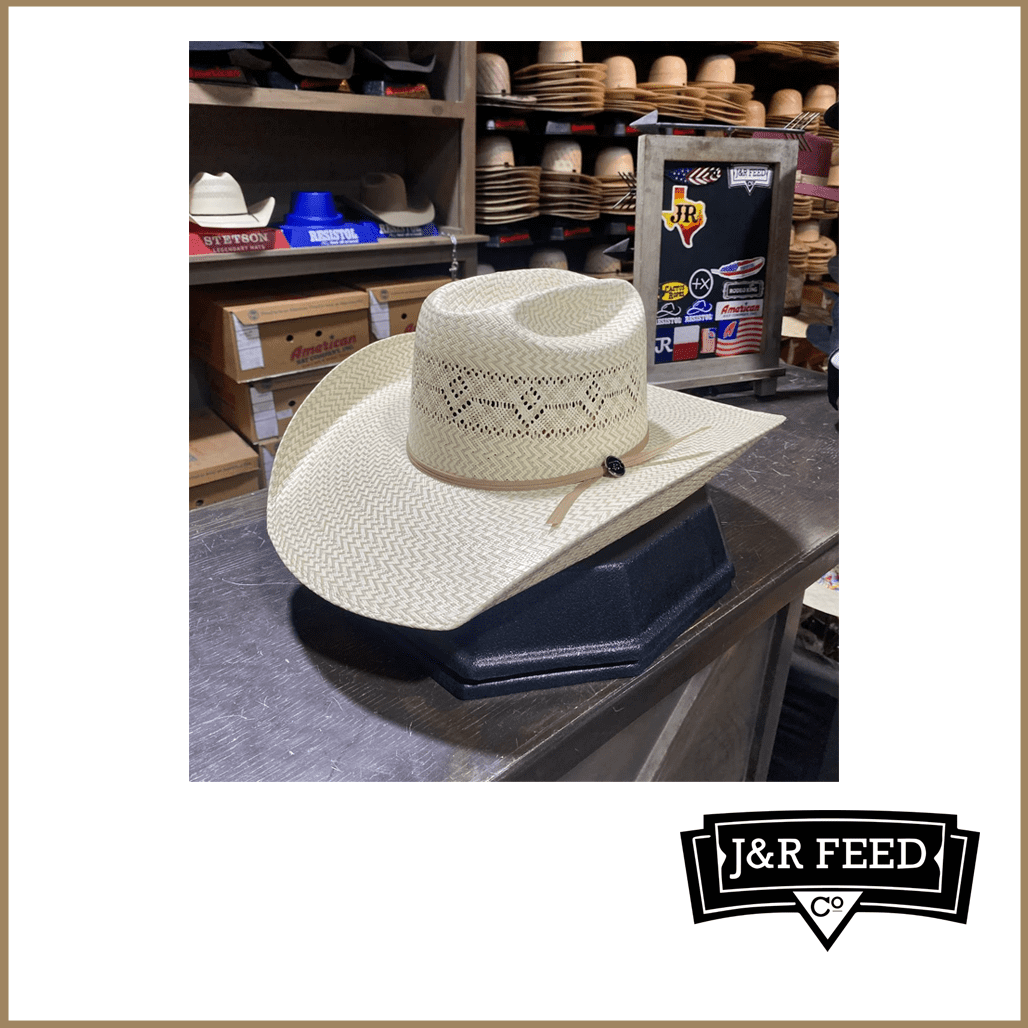 J&R SUNRISE STRAW HAT - J&R Tack & Feed CO