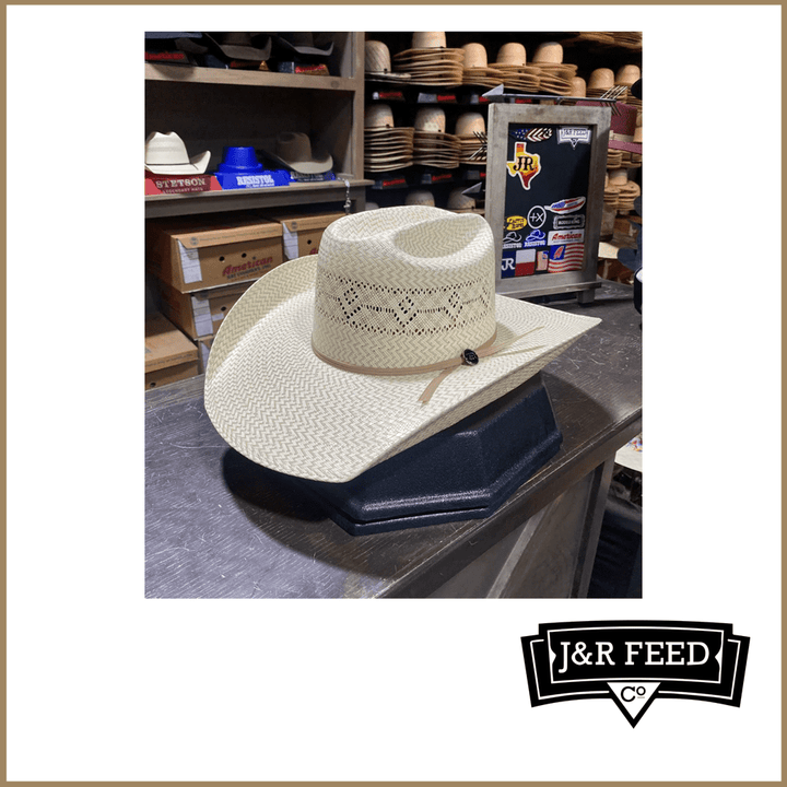 J&R SUNRISE STRAW HAT - J&R Tack & Feed CO
