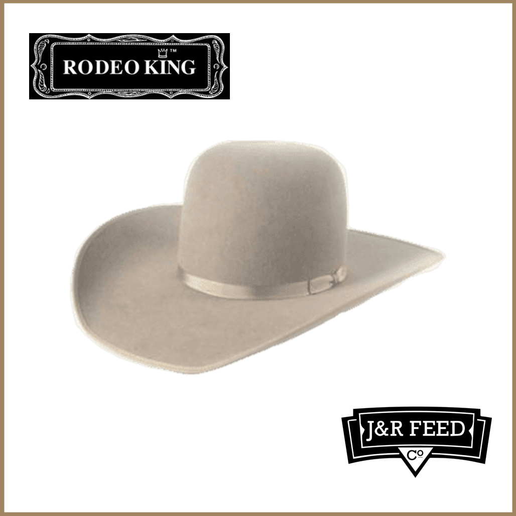 RODEO KING 7X ASH FELT HAT - J&R Tack & Feed CO