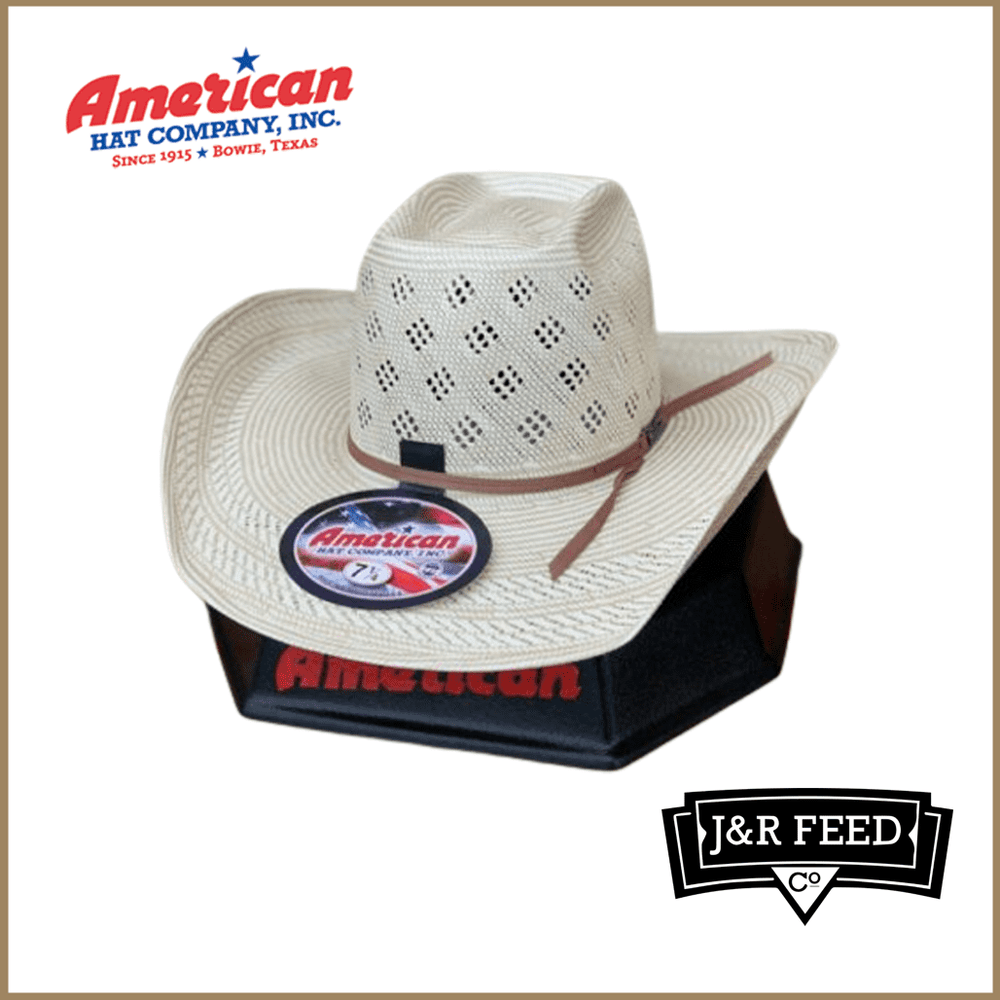 AMERICAN HAT CO 20X 7800 STRAW HAT - J&R Tack & Feed CO