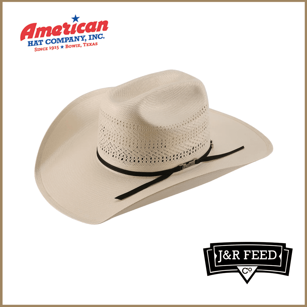 AMERICAN HAT CO 20X 7400 STRAW HAT - J&R Tack & Feed CO