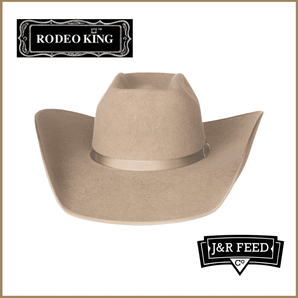 RODEO KING 7X ASH FELT HAT - J&R Tack & Feed CO