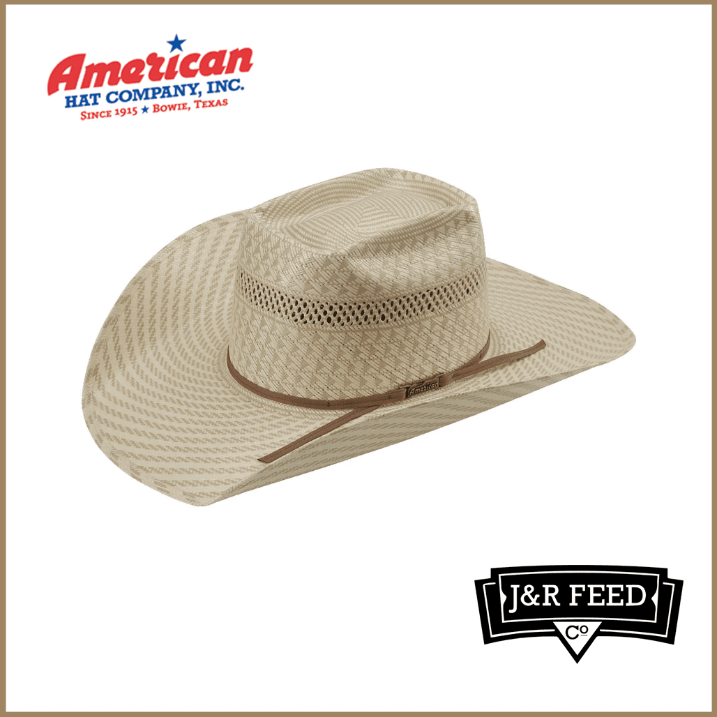 AMERICAN HAT CO 20X 6100 STRAW HAT - J&R Tack & Feed CO