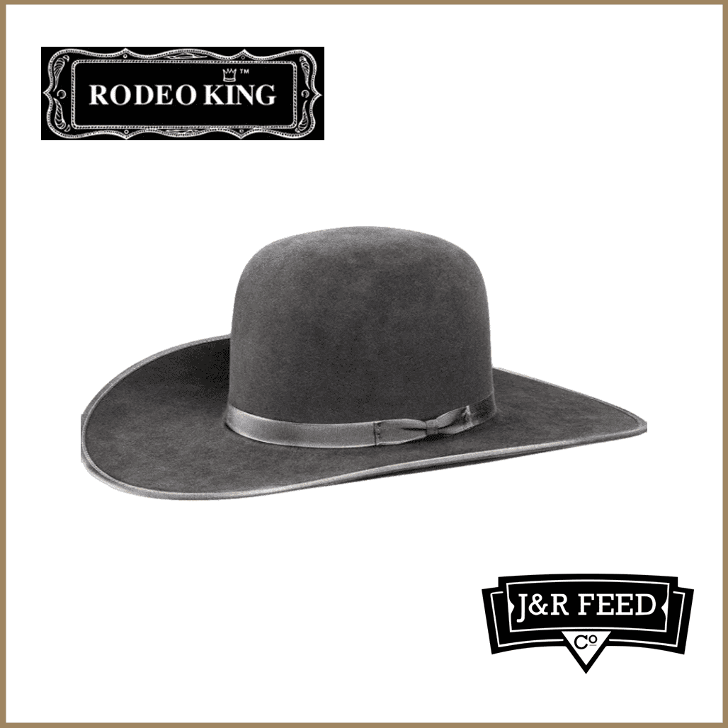 RODEO KING 5X SLATE FELT HAT - J&R Tack & Feed CO