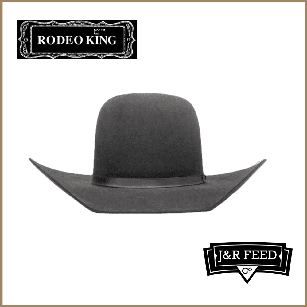 RODEO KING 5X SLATE FELT HAT - J&R Tack & Feed CO