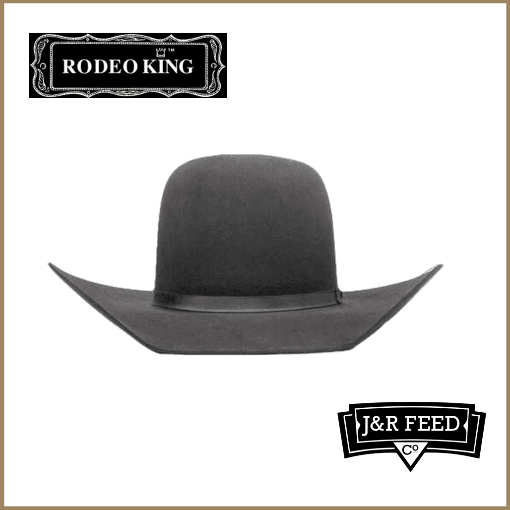 RODEO KING 5X SLATE FELT HAT - J&R Tack & Feed CO