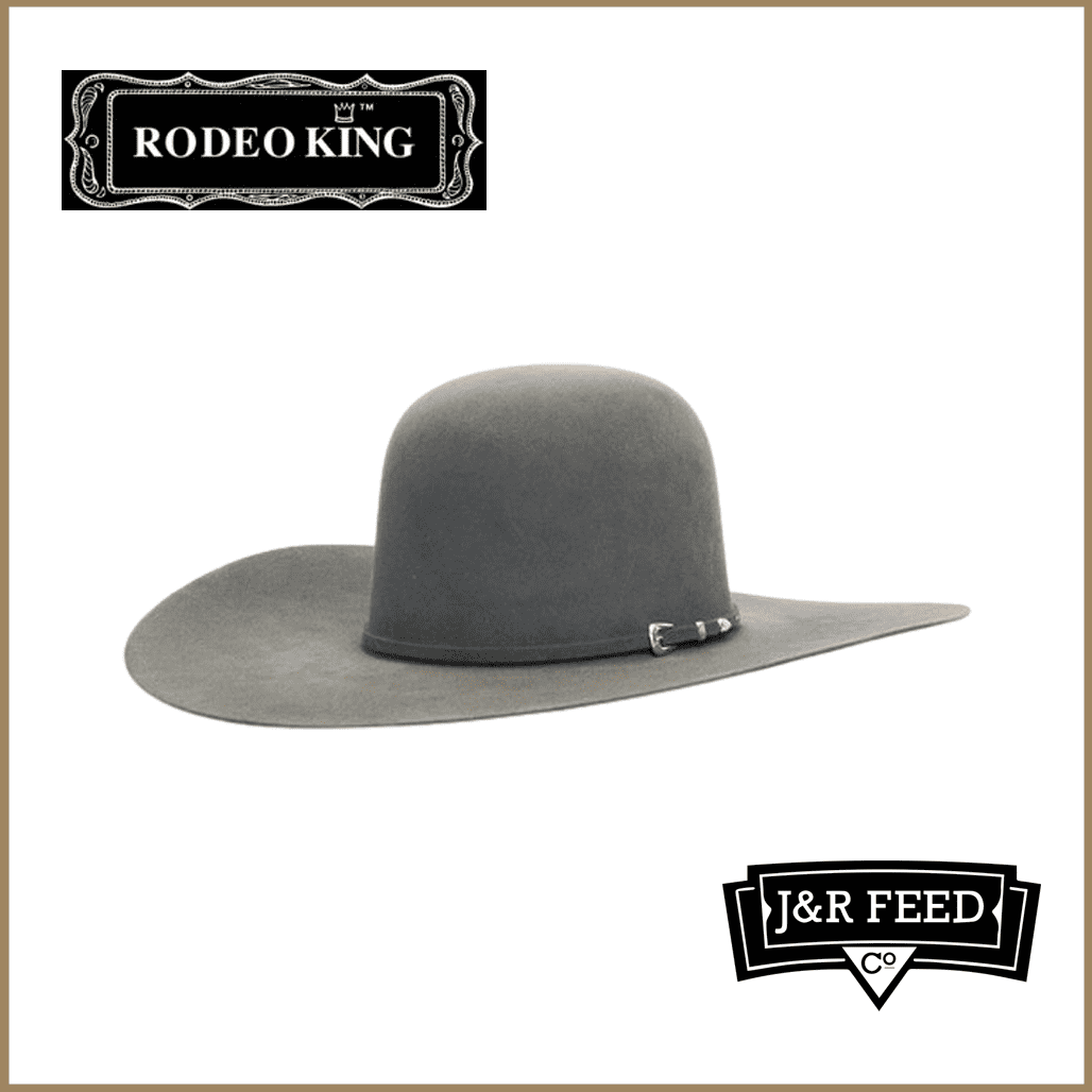 RODEO KING 7X SLATE FELT HAT - J&R Tack & Feed CO