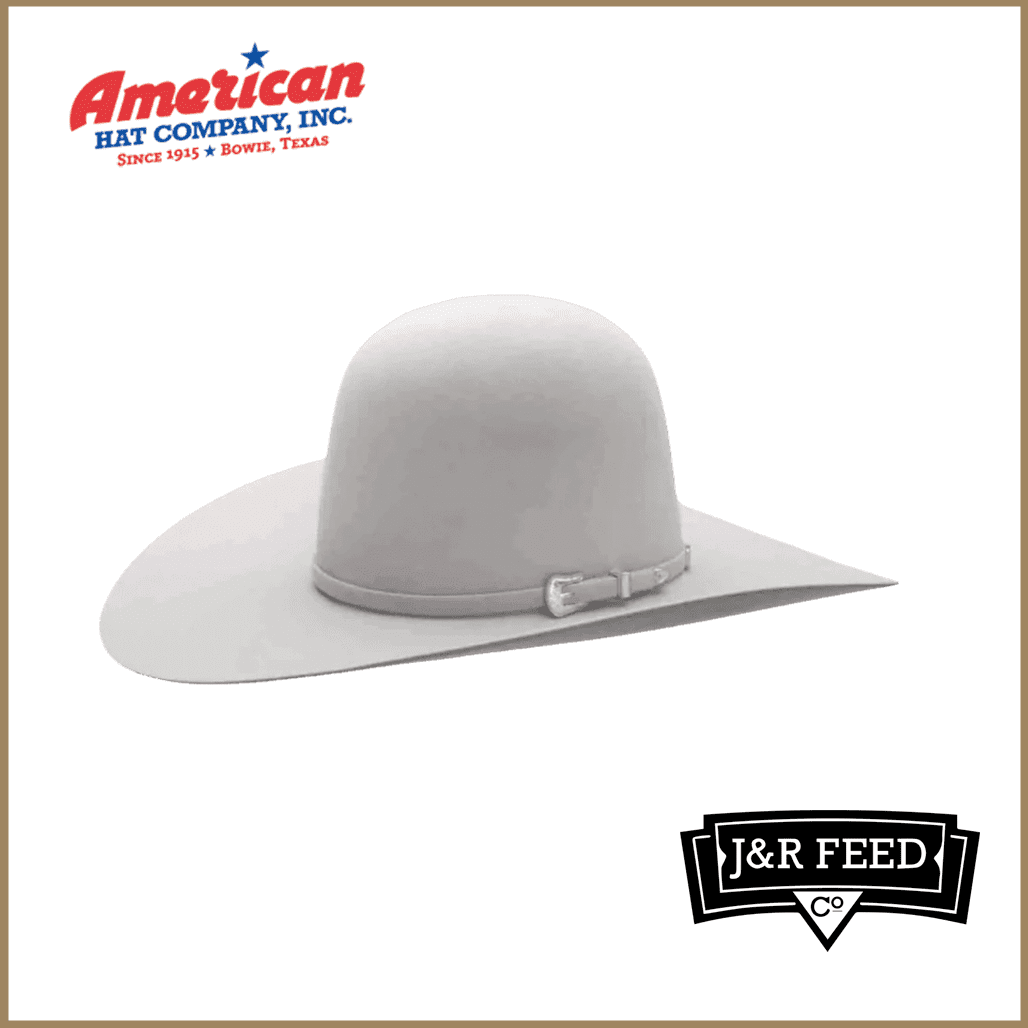 FELT HAT AMERICAN HAT COMPANY 7X SILVERBELLY