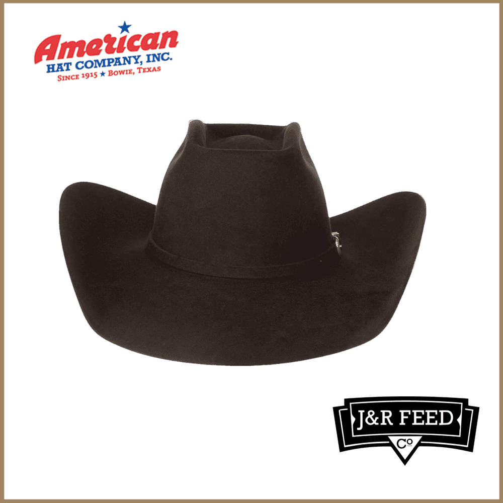 FELT HAT American Hat Company 7X CHOCOLATE - J&R Tack & Feed CO