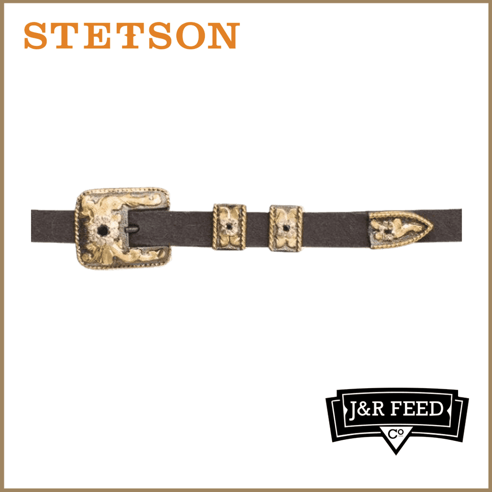STETSON EMERSON GRANITE GREY FELT HAT - J&R Tack & Feed CO