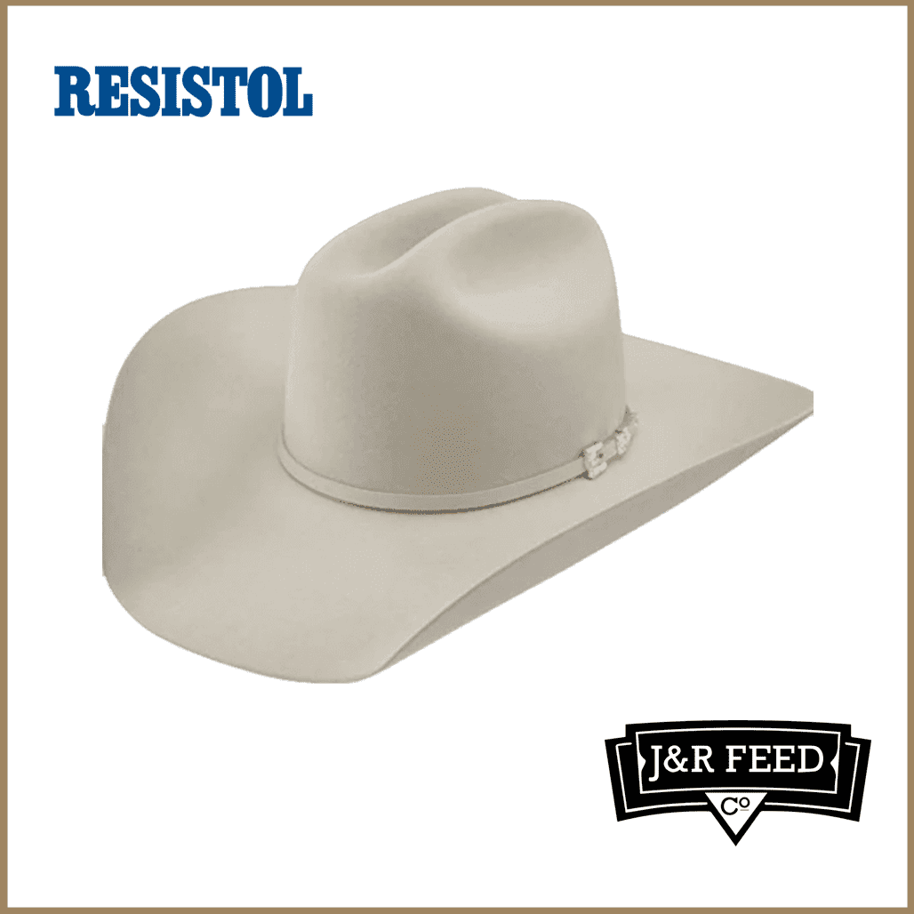 RESISTOL LOGAN SILVERBELLY FELT HAT - J&R Tack & Feed CO
