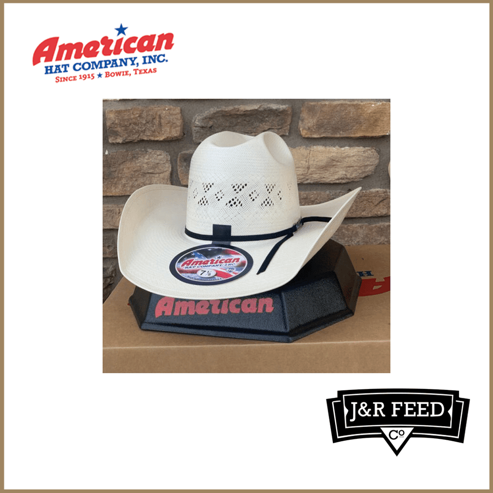 AMERICAN HAT CO 20X 8500 STRAW HAT - J&R Tack & Feed CO
