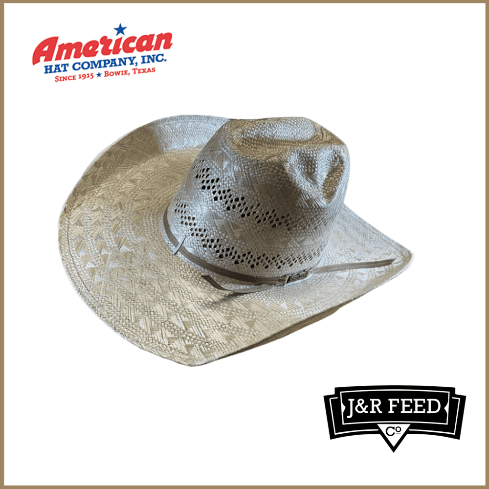 American Hat Company 1804 SISAL STRAW HAT - J&R Tack & Feed CO