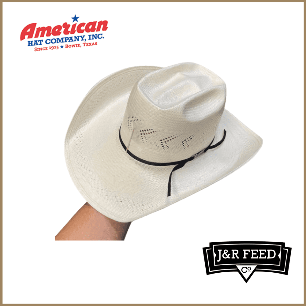 AMERICAN HAT CO 20X JC4210 STRAW HAT - J&R Tack & Feed CO