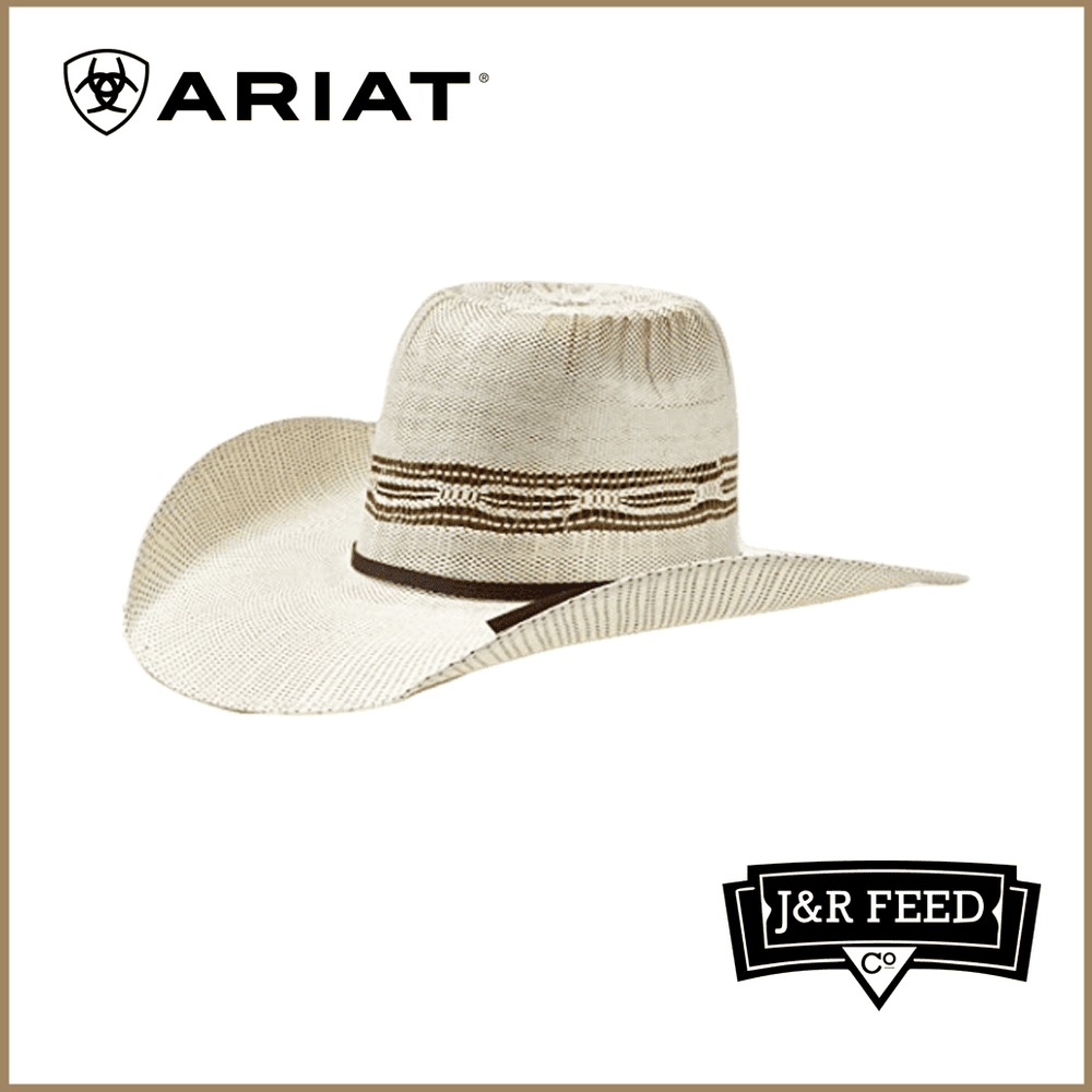 ARIAT BANGORA MAVERICK T-T STRAW HAT - J&R Tack & Feed CO