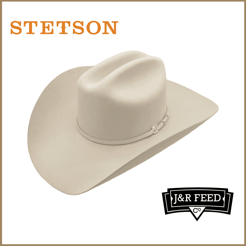 STETSON PARADISE SILVERBELLY FELT HAT - J&R Tack & Feed CO