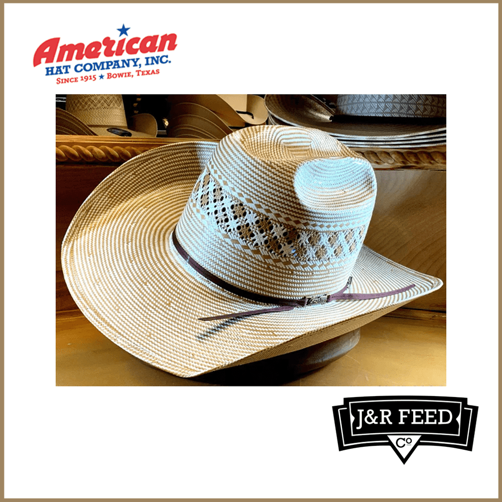 American Hat Company 15X 1044 STRAW HAT - J&R Tack & Feed CO