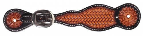 PROFESSIONAL'S CHOICE MENS WEAVE SPUR STRAPS