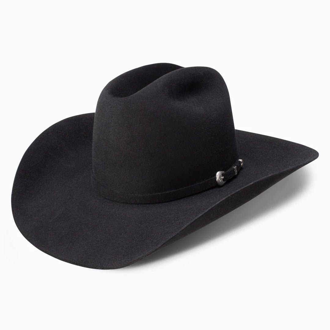 RESISTOL MIDNIGHT 6X BLACK FELT