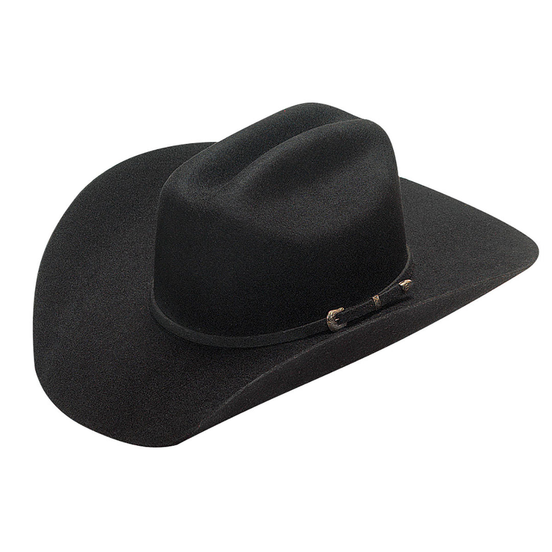 TWISTER - DALLAS 2X WOOL BLACK HAT