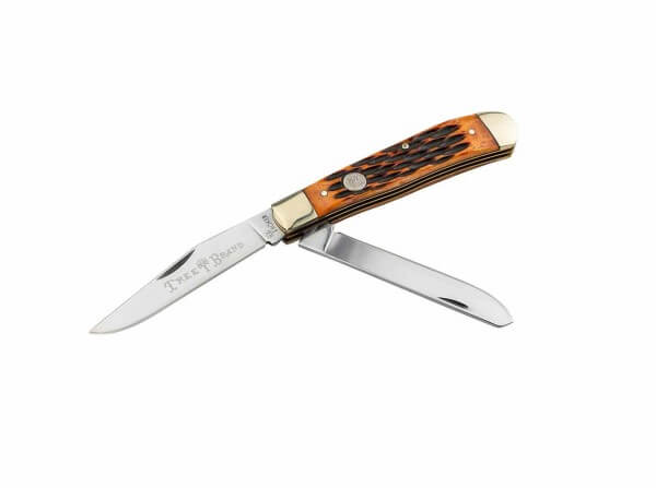 BOKER 2.0 TRAPPER JIGGED BONE BROWN