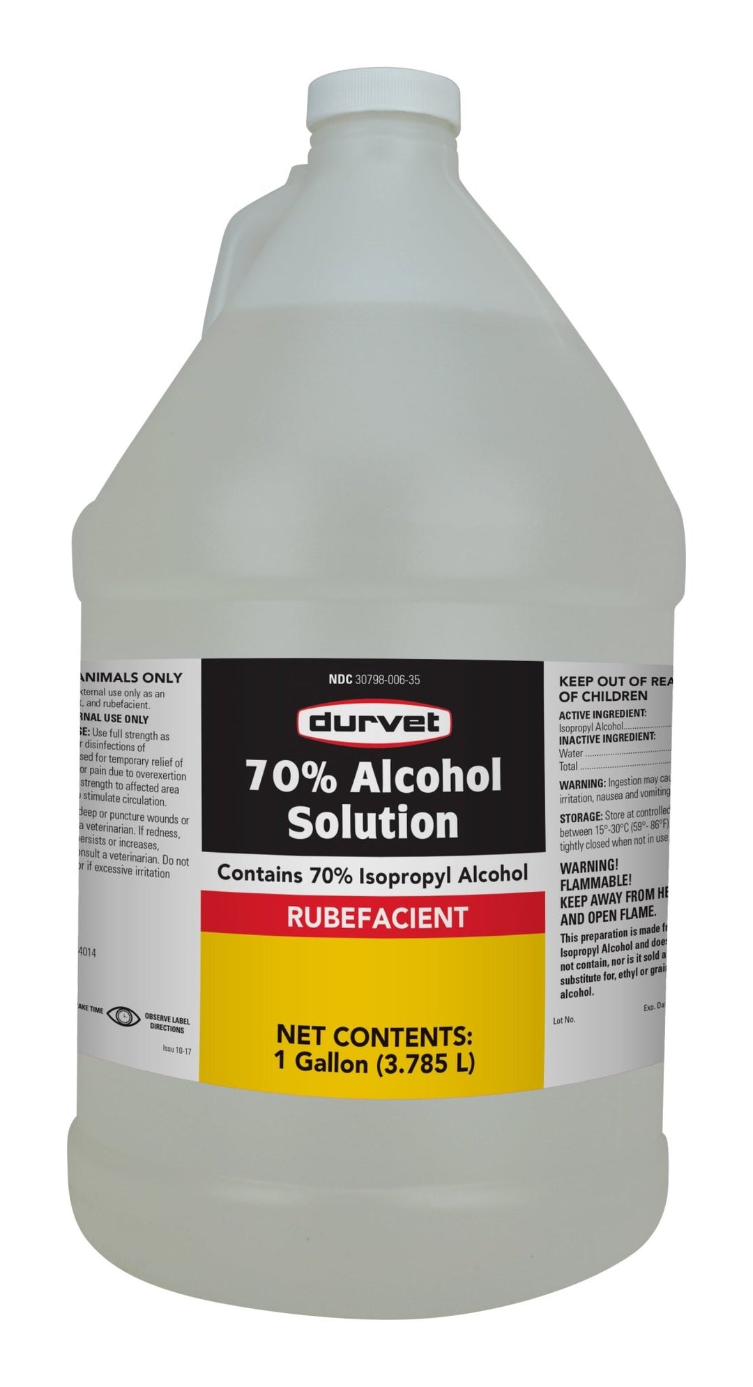 70% ISOPROPYL ALCOHOL (1 GAL) - J&R Tack & Feed CO