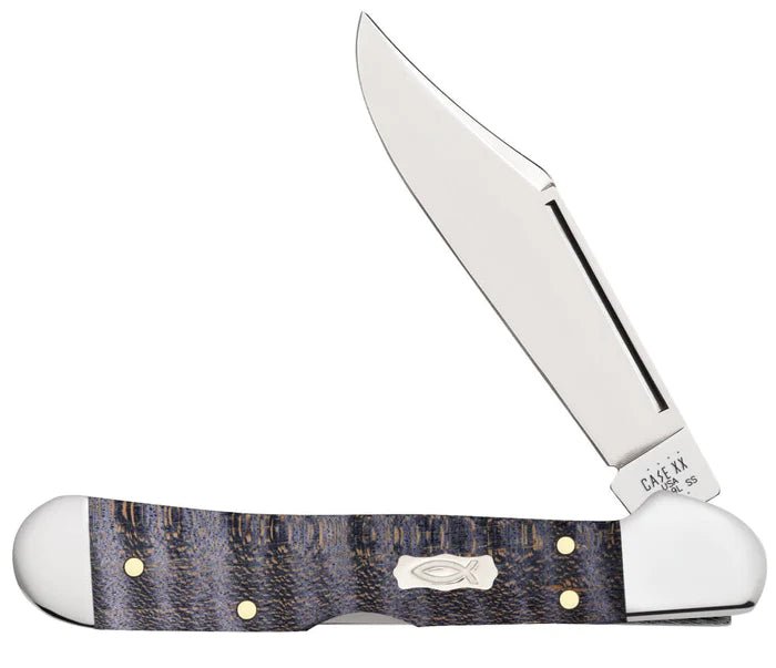 80545 PURPLE CURLY MAPLE MINI COPPERLOCK - J&R Tack & Feed CO
