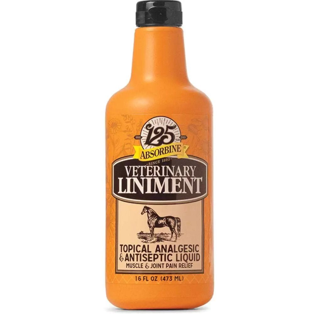 ABSORBINE VET LINIMENT (16 OZ) - J&R Tack & Feed CO