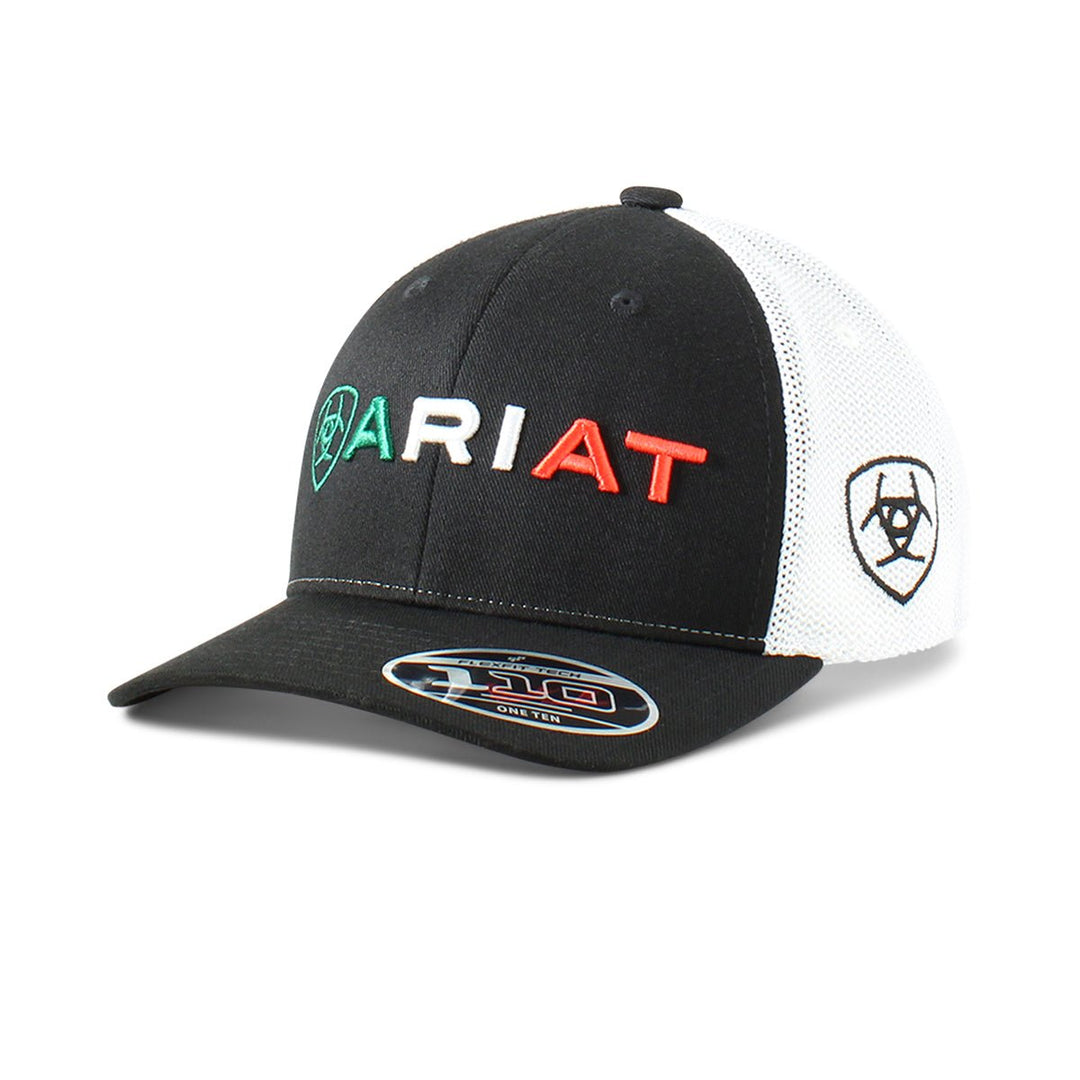 ARIAT BOYS MEXICAN FLAG LOGO BLACK - J&R Tack & Feed CO