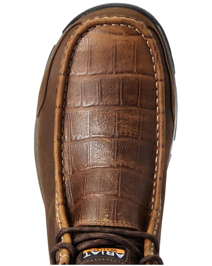 ARIAT EDGE LTE MOC COMP TOE CROCO PRINT - J&R Tack & Feed CO
