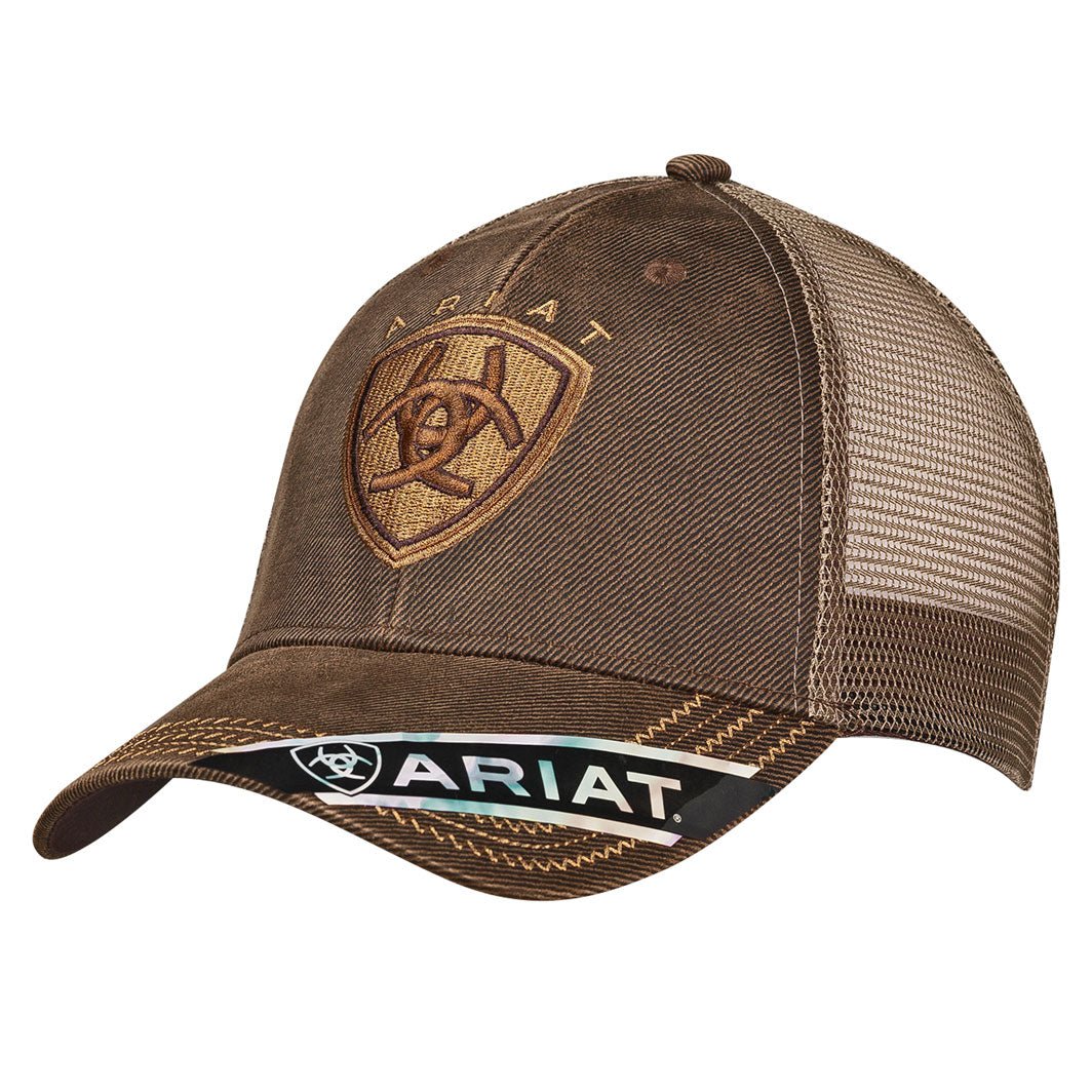 ARIAT MEN'S BROWN OILSKIN CAP - J&R Tack & Feed CO