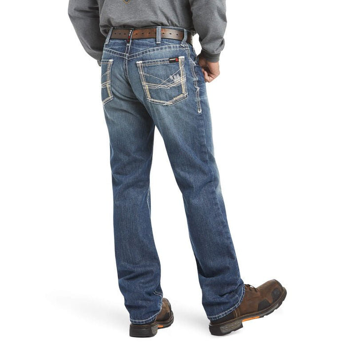 ARIAT MEN'S FIRE-RESISTANT M4 RIDGELINE BOOT CUT WORK JEANS - J&R Tack & Feed CO