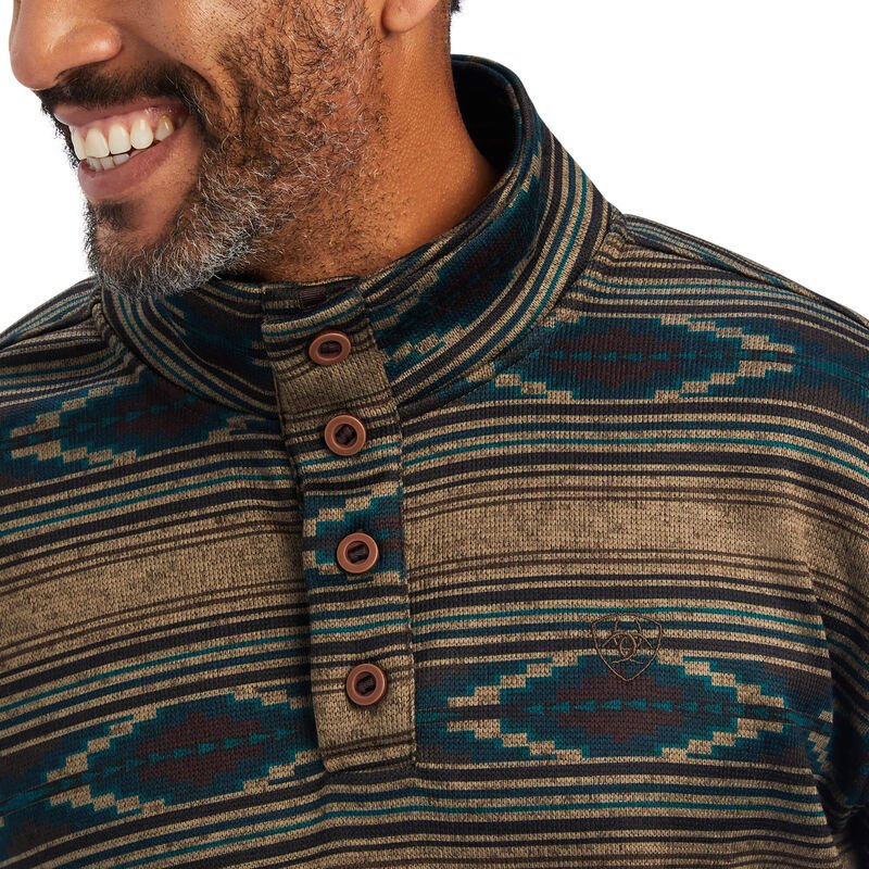 ARIAT MEN'S WESLEY BRINDLEWOOD SERAPE SWEATER - J&R Tack & Feed CO
