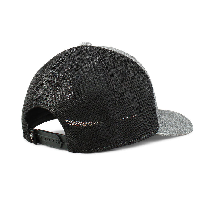 ARIAT MEXICO PATTERN SHIELD LOGO FLEXFIT GREY - J&R Tack & Feed CO