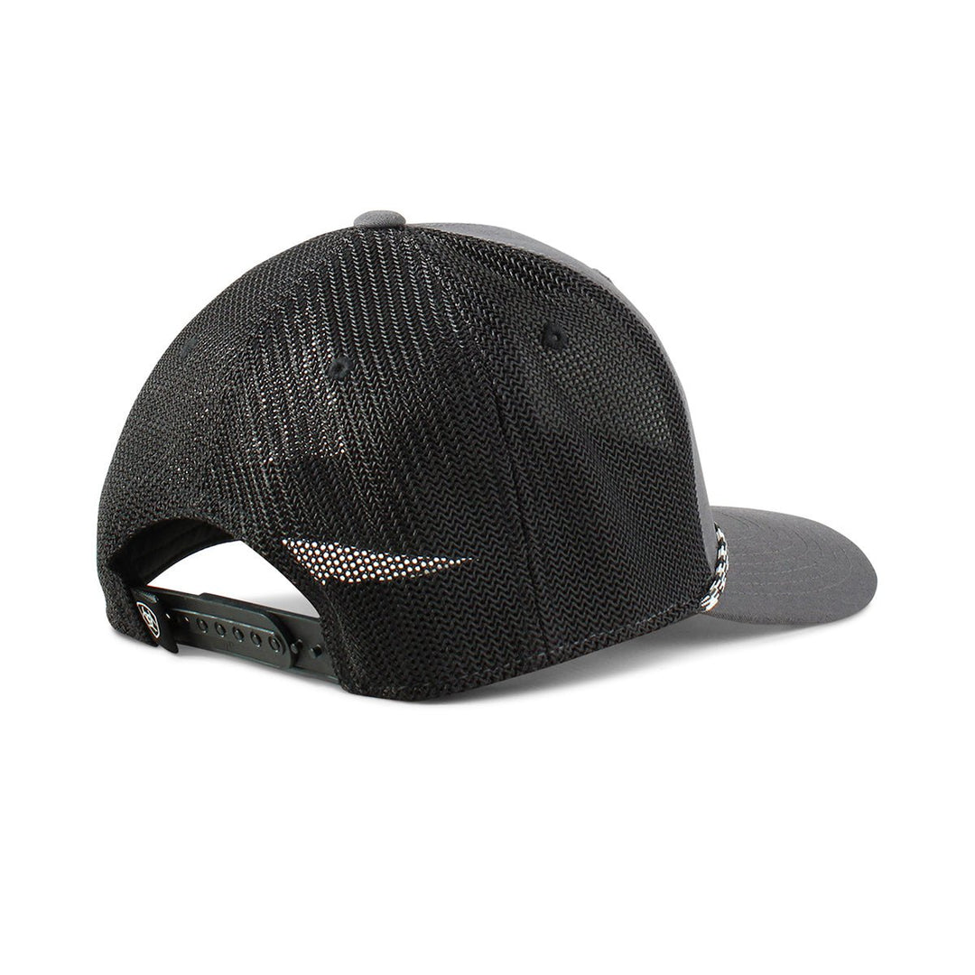 ARIAT SOUTHWEST LOGO FLEXFIT GREY - J&R Tack & Feed CO