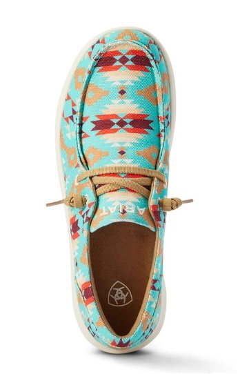 ARIAT WOMEN'S TURQUOISE SADDLE BLANKET HILO - J&R Tack & Feed CO