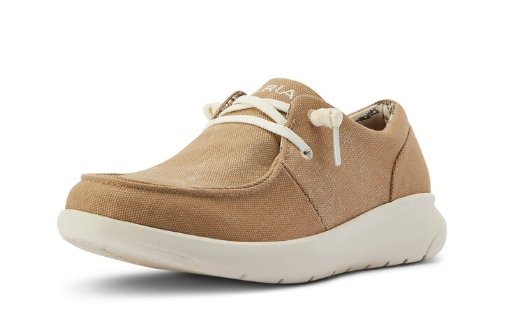 ARIAT WOMEN'S WASHED TAN CANVAS HILO - J&R Tack & Feed CO