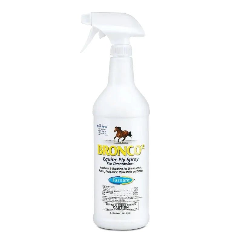 BRONCOe FLY SPRAY, 32 OZ. - J&R Tack & Feed CO