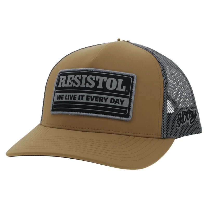 HOOEY "RESISTOL" TAN/GREY CAP - J&R Tack & Feed CO