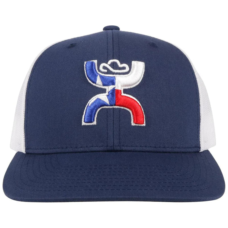 HOOEY TEXICAN NAVY & WHITE CAP - J&R Tack & Feed CO